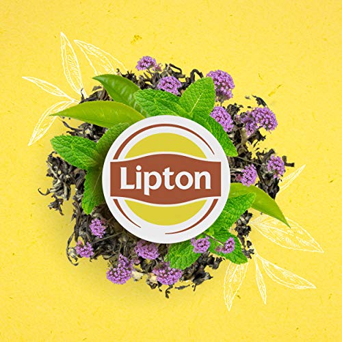 Lipton Infusion Verbena Menthe 40 Cápsulas Compatibles Nespresso, Antiestrés, Perfume Savory Menthe, Etiqueta Rainforest Alliance (Lote de 4x10 cápsulas) - Imagen 6
