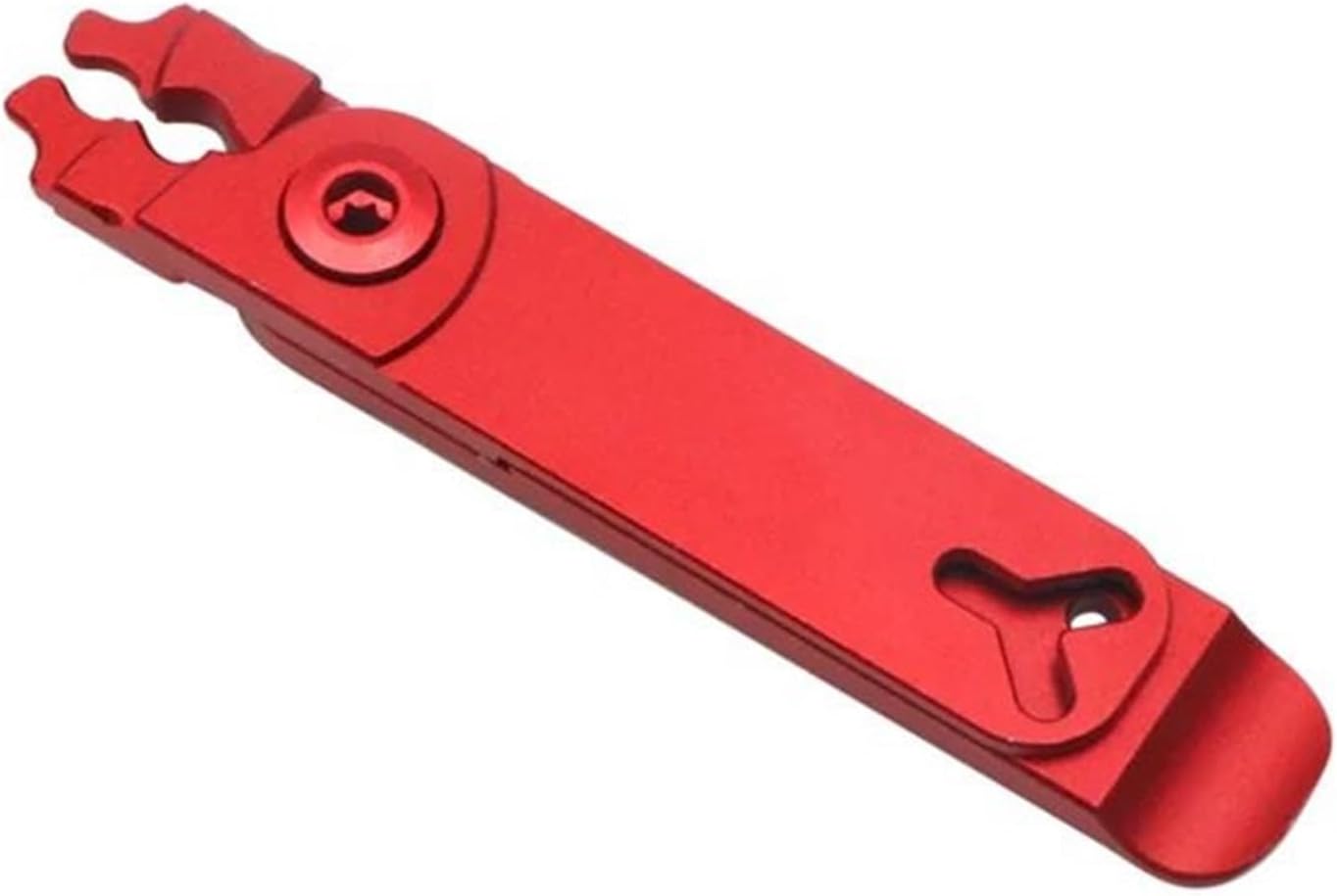 Bike Tool Kit Bicycle Chain Link Pliers Mountain Bike Quick Removal Install Plier Cycling Chain Buckle Open Close Clamp MTB Repair Tools Bicycle Repair Parts (9s Red)