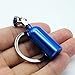 Waterwood Creative Auto Parts Models Mini Nitrous Oxide Bottle Keychain Key Chain Ring-Blue