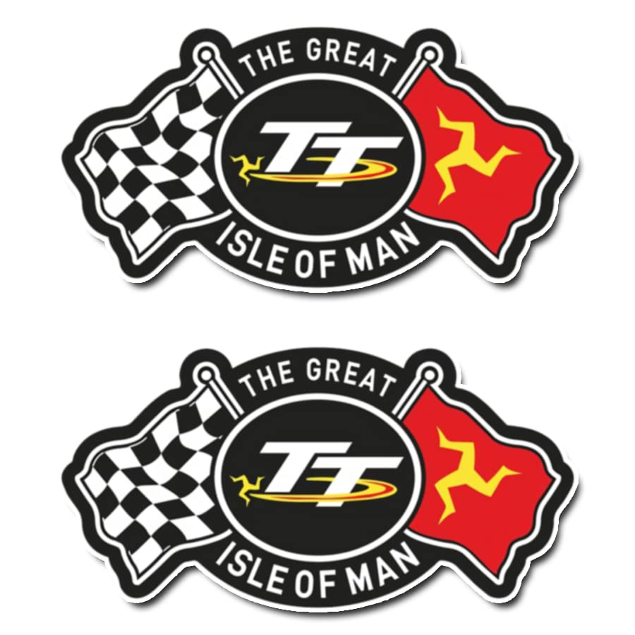 Amazon.co.jp: isle of man TT マン島TTレース ステッカー デカール