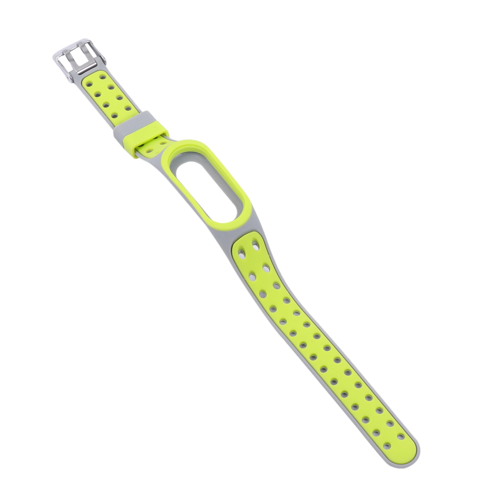 Angoily 2pcs Silicone Sports Watch Band for Two-color Wrist Strap Comfortable Fit for Daily Wear Sports Fashionable Occasions