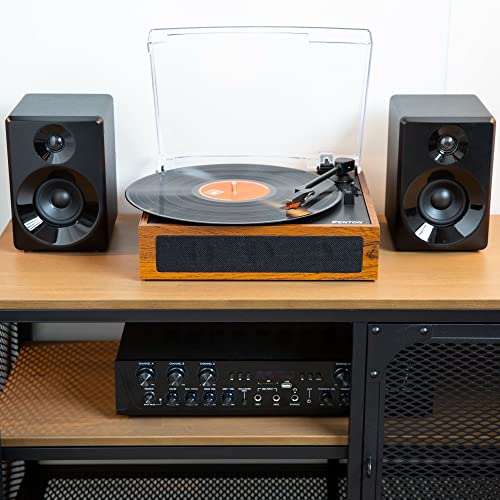 Fenton RP170L Platine Vinyle Bluetooth avec Valise de Rangement – Bois Clair, Tourne Disque avec Haut-parleurs intégrés… - Les Beatles, Paul McCartney, John Lennon, RIngo Starr, George Harrison Fenton RP170L Platine Vinyle Bluetooth avec Valise de Rangement - Bois Clair, Tourne Disque avec Haut-parleurs intégrés… – Image 4