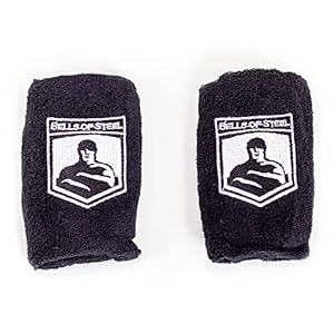 Bells of Steel Kettlebell Wrist Guards – Kettlebell Wrist Guards Women and Men – Sweatband Wrist Bands for Strength, Kettlebell Training, Weightlifting, Powerlifting and CrossFit – Pair of Bell Guards