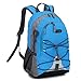 Bseash 10L Small Size Waterproof Kids Sport Backpack,Miniature Outdoor Hiking Traveling Daypack,for Girls Boys Height Under 4 feet (A-Blue)