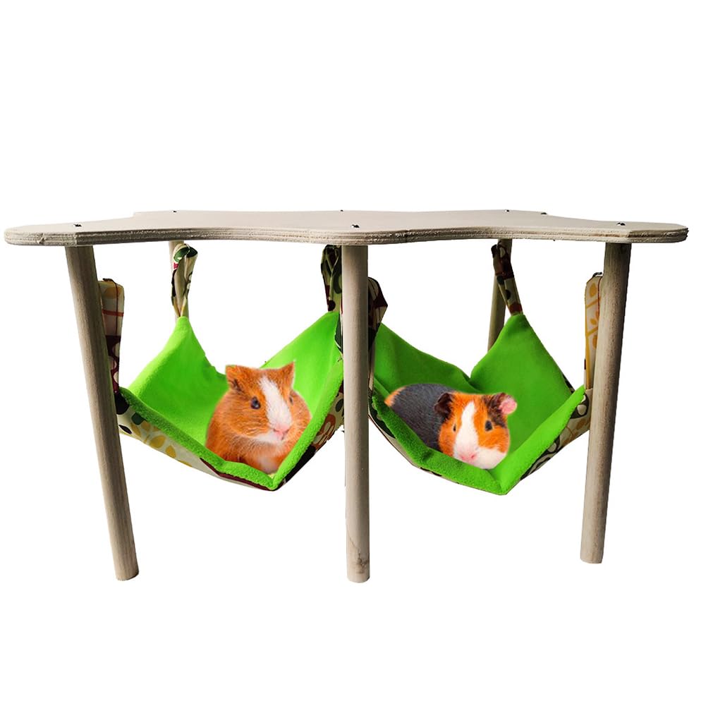 Hamac à Suspendre pour Cochons d'Inde, 30x30x24cm Hamacs pour Petits Animaux Hamacs Suspendus pour Cochons d'Inde Furet Cachettes de Couchage pour Rat Accessoires