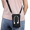 Sac de Ceinture Clip pour Téléphone Portable Noir, Petit Sac à Bandoulière Homme, 6.9" Femme Homme Universel Sacoche de Ceinture Travail Pochette Telephone Sac à Épaule Sac à Main Housse de Transport #5