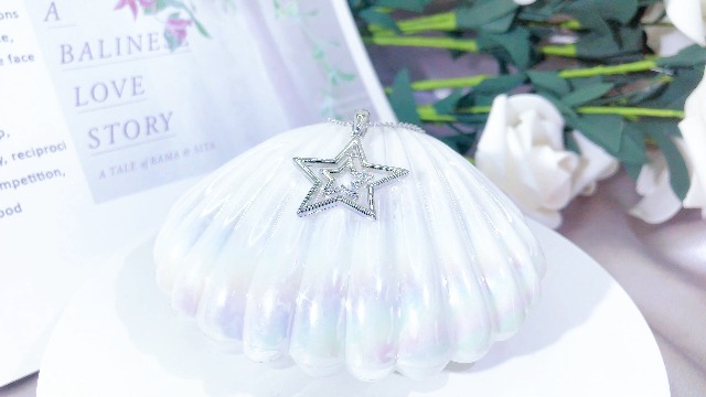 Amazon.com: PAODIA Star Necklace for Women Girls Teens - Sterling