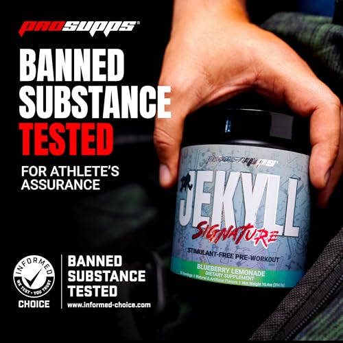 Prosupps 810034817532 Dr. Jekyll Signature Pre-Workout Powder, Stimulant & Caffeine Free, Intense Focus, Energy & Pumps,  thumb #6