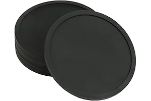 H&S Black Drink Coasters