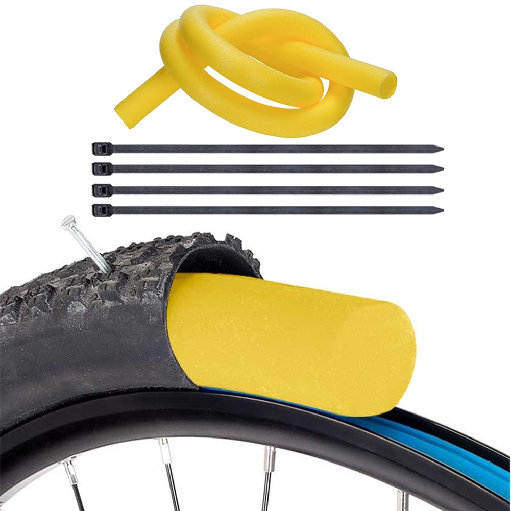 Fodera antiforatura per bici, protezione pneumatici tubeless, inserto spugna per camera d'aria, accessori ciclismo