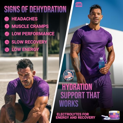Image of Dr. Price's Vitamins Electrolytes Powder, Blueberry Pomegranate 90 Servings | Sugar Free Hydration, Electrolyte Mix, Bulk Powder, Sodium, Potassium & 72+ Trace Minerals, Keto Friendly, Doctor Formulated