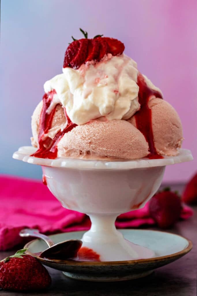 Bits N Things Strawberry Shake Smoothie Dessert and Beverage Flavoring Syrup | Kosher | 1 Gallon