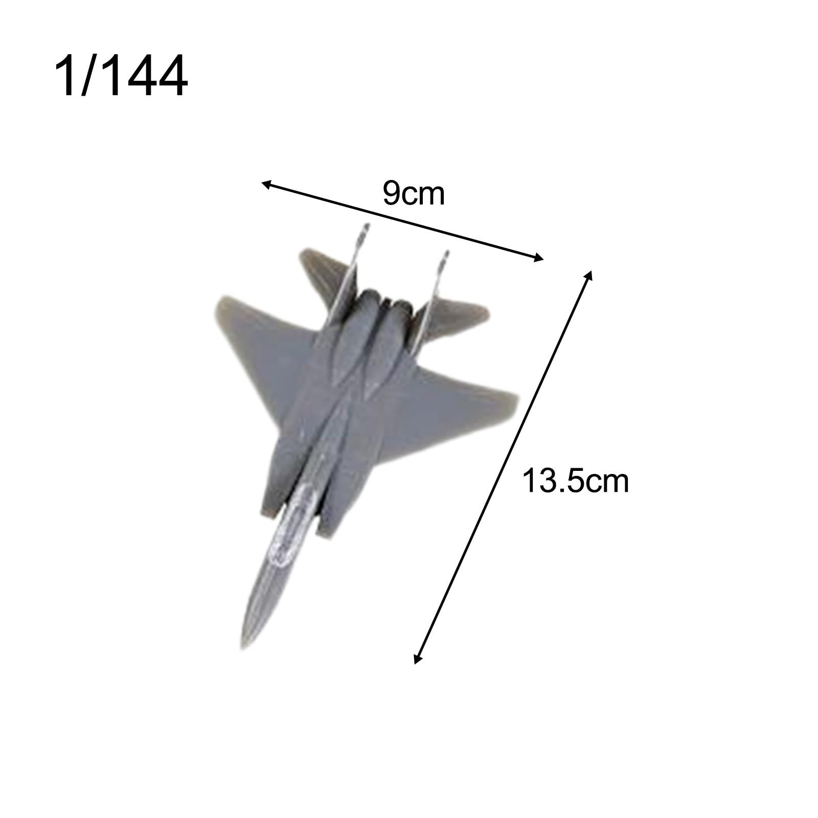 Amazon | Almencla 1/144 4D 組み立て戦闘機キット