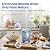 Cobectal Under Sink Water Filtration System, Reduces Chlorine, PFAS, PFOA/PFOS, Bad Taste & Odor,10000 Gallons,Under Sink Water Filter System Direct Connect to Kitchen Faucet,1Year