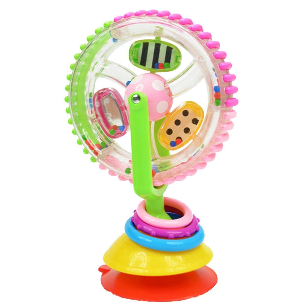 Amazon | 可愛い 回転観覧車 ガラガラ ベル ラトル 赤ちゃん おもちゃ