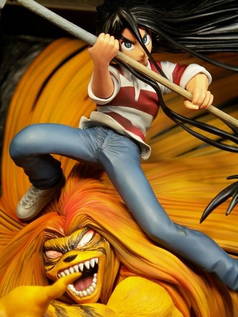 Amazon.co.jp: うしおととら 潮&とら 模型 レジン キット パーツ