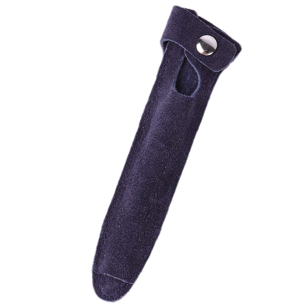 professional hairdressers scissors shear pouch storage bag holder dark blue