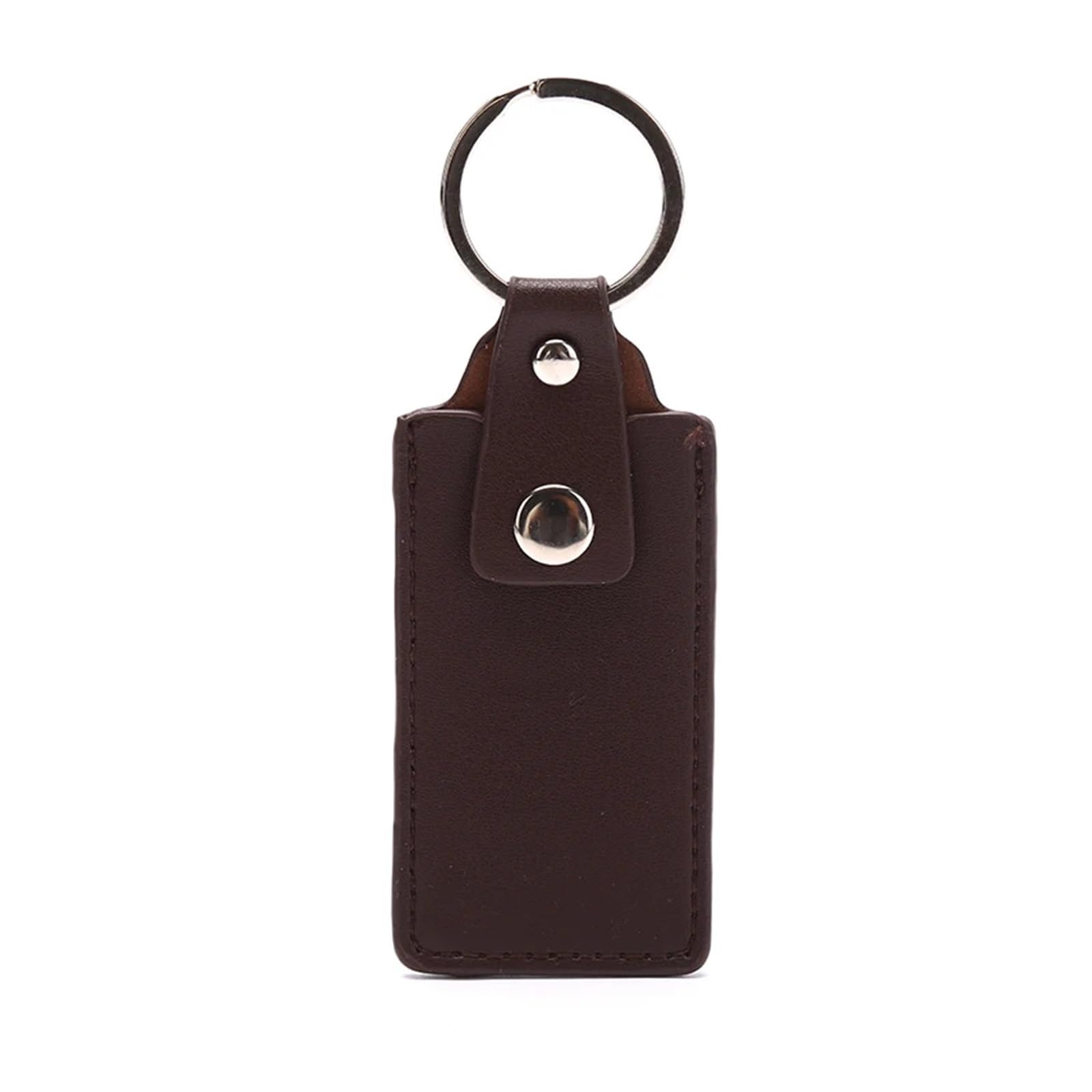 Custodia per disco rigido, 16 pezzi, in pelle, con anello USB, portatile, in poliuretano, per flash drive, rosso, nero, caffè