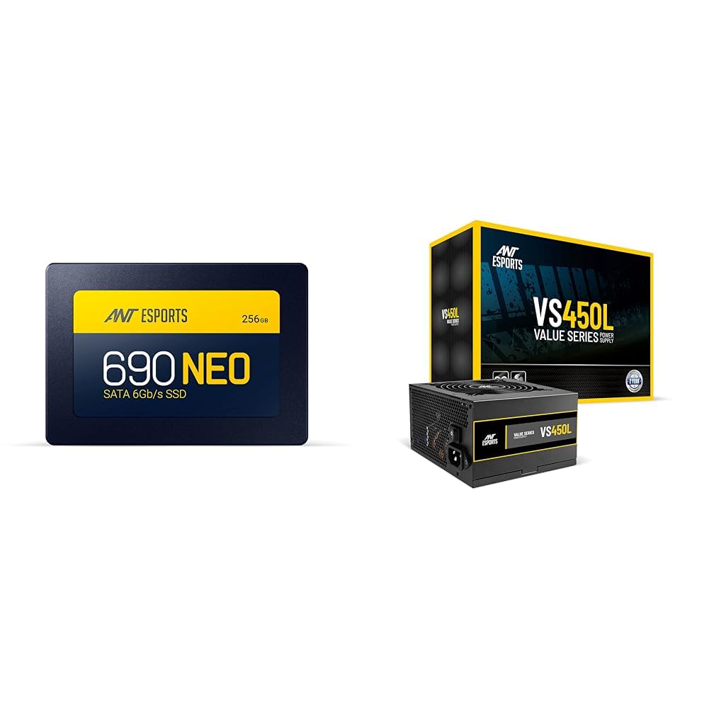 Ant Esports 690 Neo Sata 2.5" 256GB Internal Solid State Drive/SSD with SATA III Interface, 6Gb/s, F-image-21