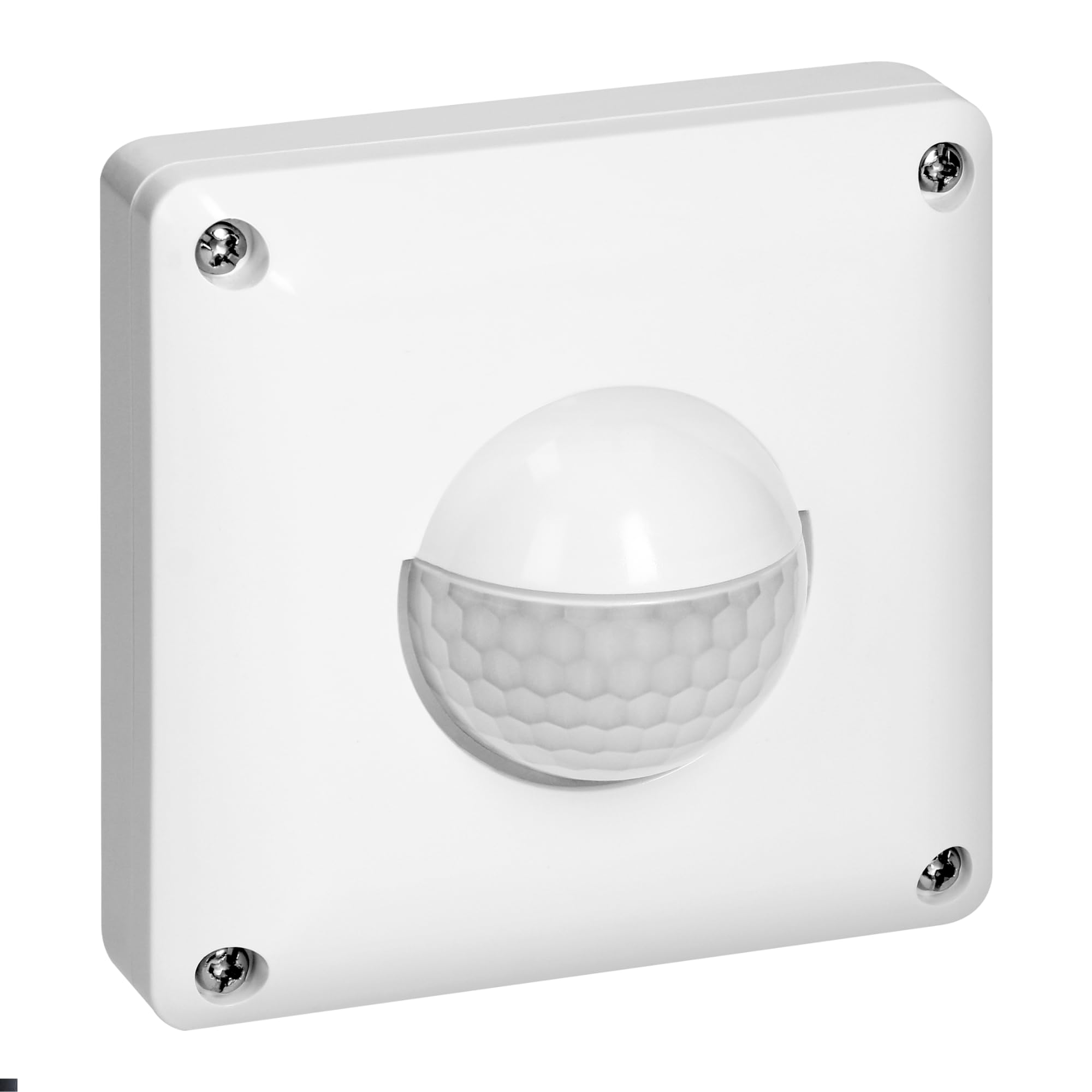 Interrupteur Detecteur de Mouvement 2 et 3 Fils Plage 190 Degrees Installation Mural Encastré 250 W Fonctionne avec LED 5W - 65W Resistance IP65