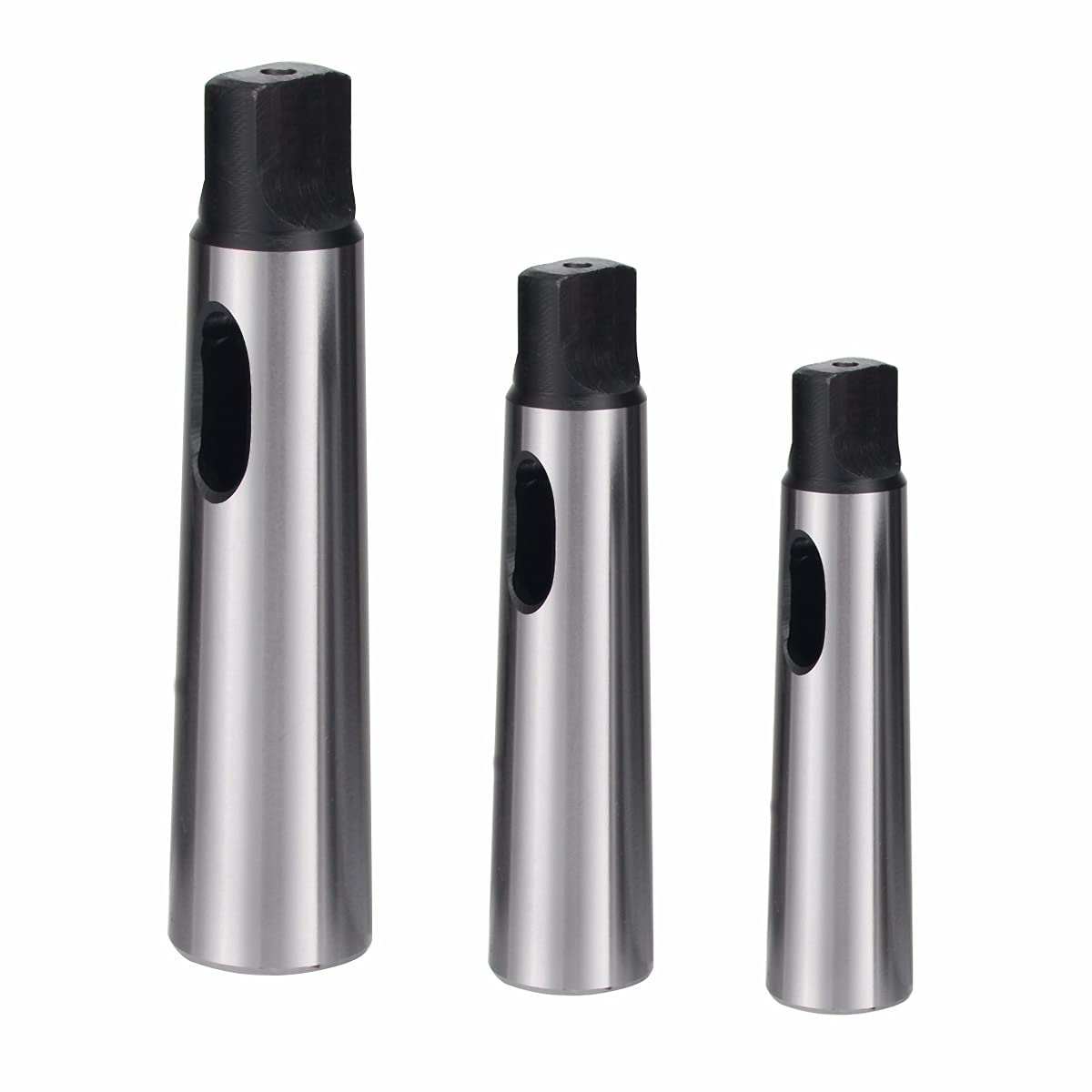 3 szt. MT1-MT2 MT-2-MT3 MT3-MT4 adapter stożkowy Morse'a ze stali węglowej tuleja wiertarska adapter redukcyjny narzędzie do frezowania tokarki