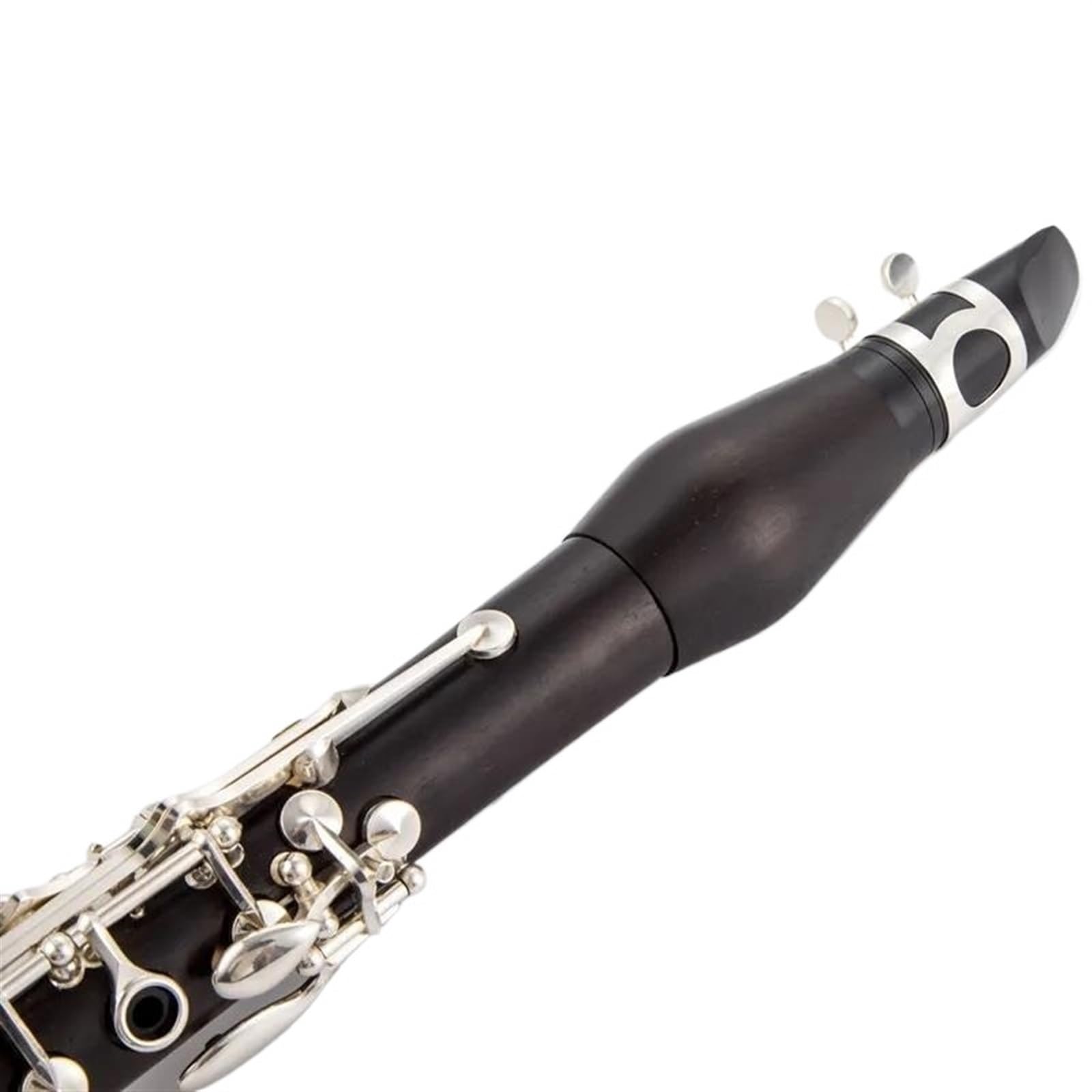 Klarnet Bb Klarnet Drewno Hebanowy Klarnet 17 Klawiszy Srebrny Klucz Instrumenty Muzyczne Case Stroiki