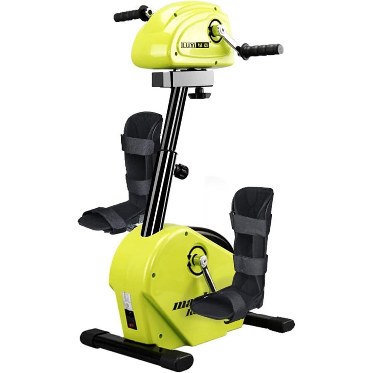 Mini rower treningowy z pedałem – trenażer rowerowy z regulacją oporu, rower rehabilitacyjny dla osób niepełnosprawnych, sprzęt rehabilitacyjny rowerowy