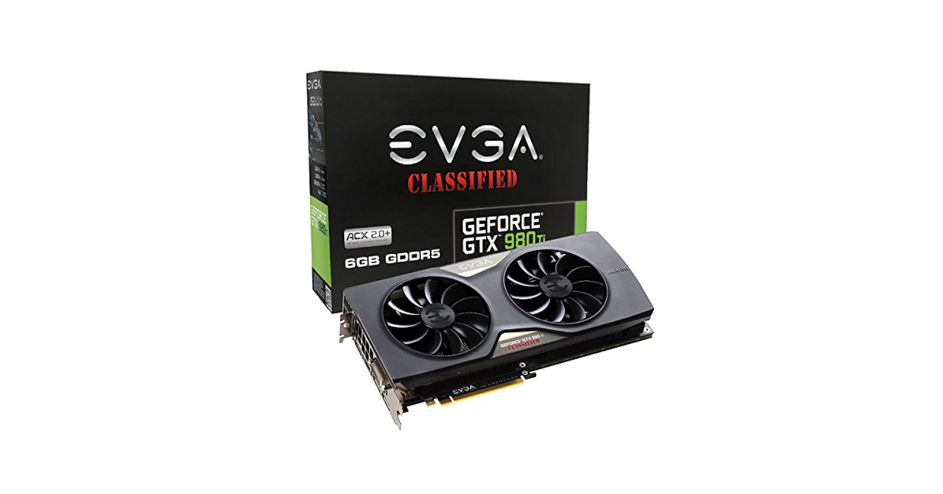 EVGA GeForce GTX 980 Ti グラフィックボード Amazon.com: EVGA GeForce GTX 980 Ti 6GB CLASSIFIED GAMING
