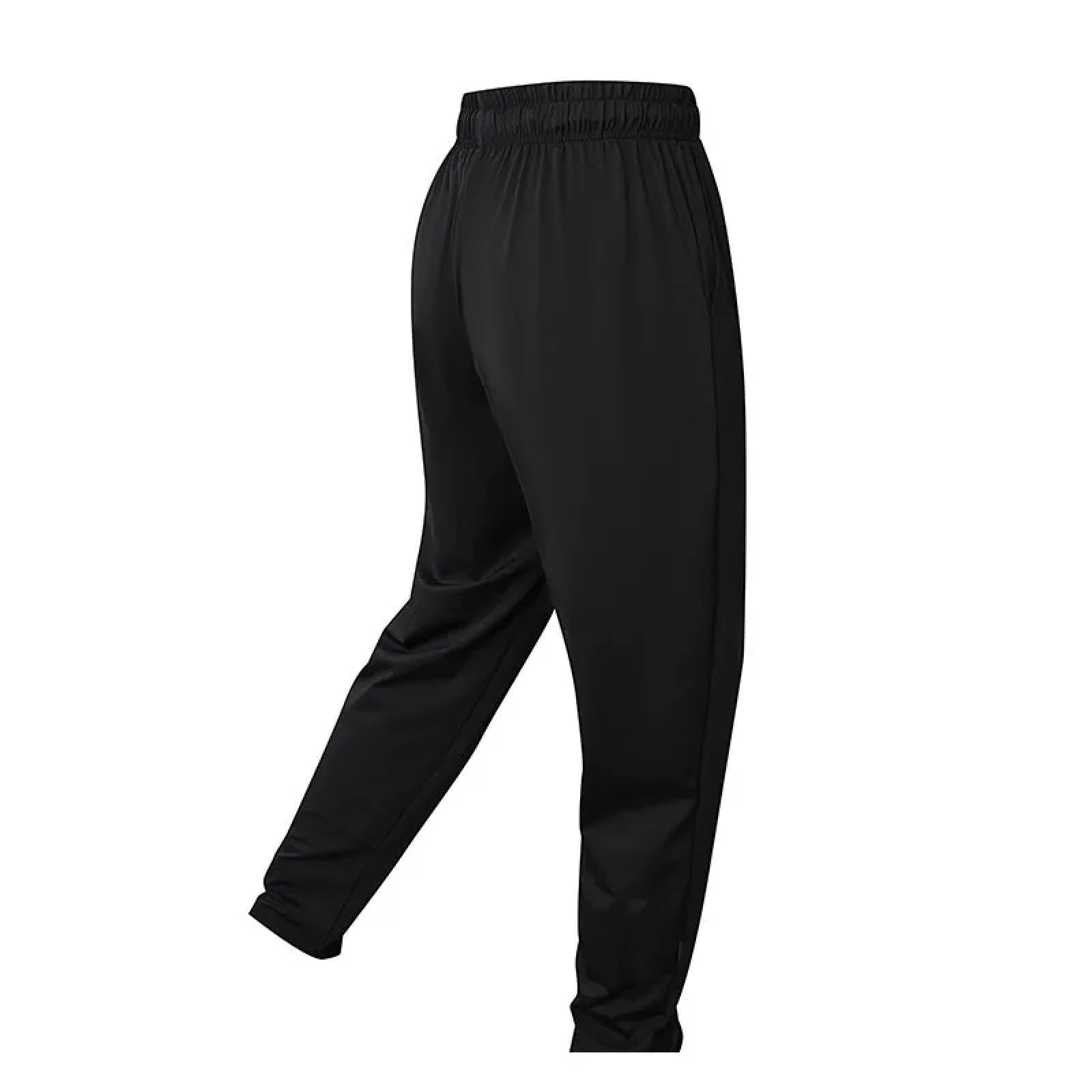 Jeans Uomo Pantalonipantaloni Sportivi da Palestra, Bodybuilding, Fitness, da Uomo, Casual, con Elastico in Vita, Ultra Sottili, Ad Asciugatura Rapida, A Vita Alta, Larghi, Lunghi