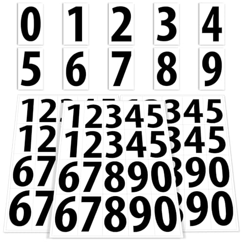 200 PCS Number Stickers, 3