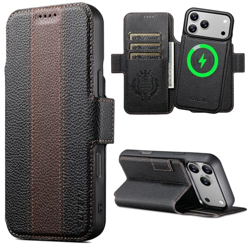 JCGOOD iPhone 17 Pro Max P[X蒠^  2in1 O\ MagSafeΉ phone 17promax P[X蒠J[h[ }OZ[t CX[dΉACtH17 v }bNX P[X X^h@\z