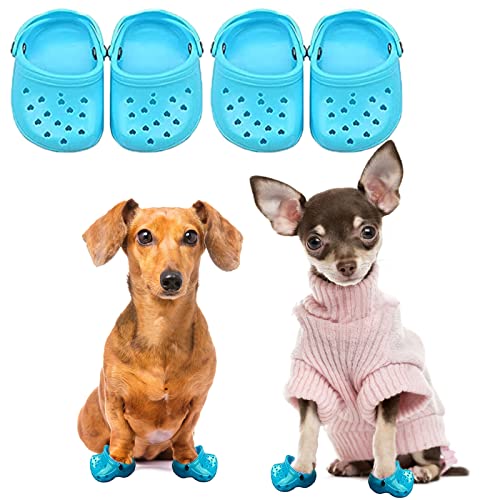 Pet Dog Croc,Summer Puppy Shoes,Candy Colors Sandals with Rugged Anti-Slip Sole, Breathable Comfortable Dog Shoes Gift for Pet Festival