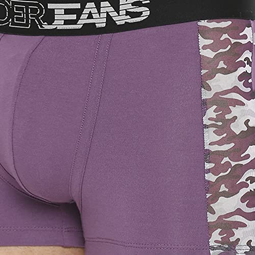Image of Underjeans Men's Cotton Blend Regular Fit Trunk