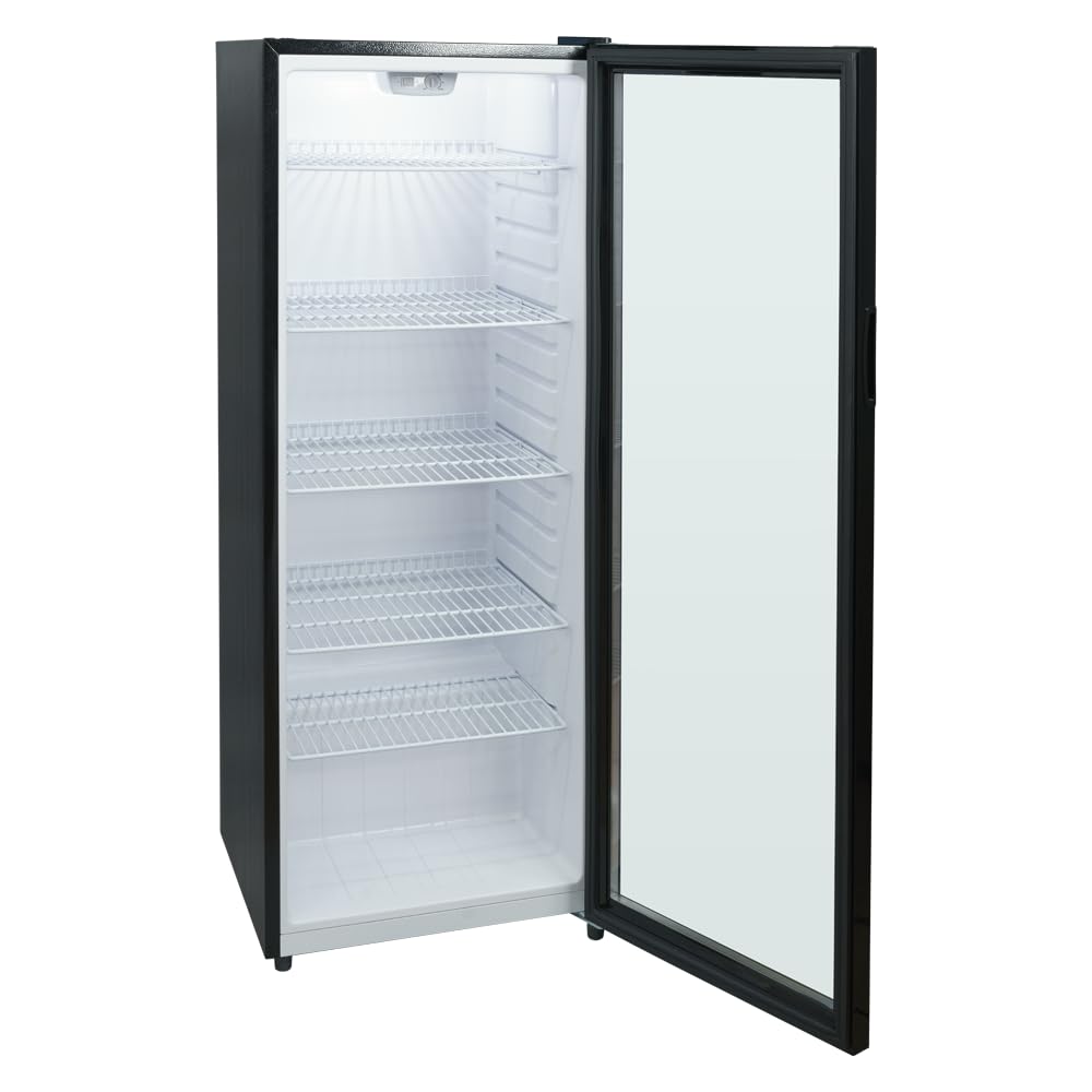 Jocel Vitrina expositora nevera JEXP-014702, 245L, Luz LED, Termostato regulable