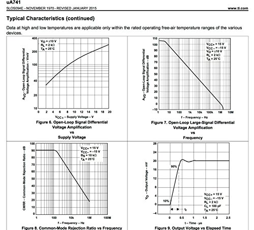 Texas Instruments (( 6 Pieces )) Ua741Cp Ic Opamp Gp 1Mhz Sgl Lp 8Dip 741 Ua741, Ic Opamp Gp 1Mhz 8Dip, Linear - Amplifiers - Instrumentation, Op Amps, Buffer Amps #TOP5