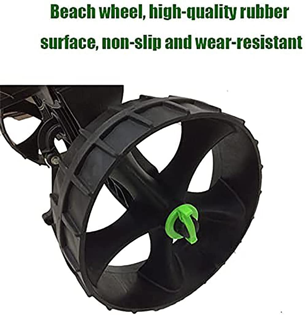 carrelli per kayak Carrello per canoa Kayak Carrello | Rimorchio in plastica per kayak, le ruote cingolate in gomma ad alta aderenza non sono perforanti | Perfetto per un kayak pesante, una canoa, u
