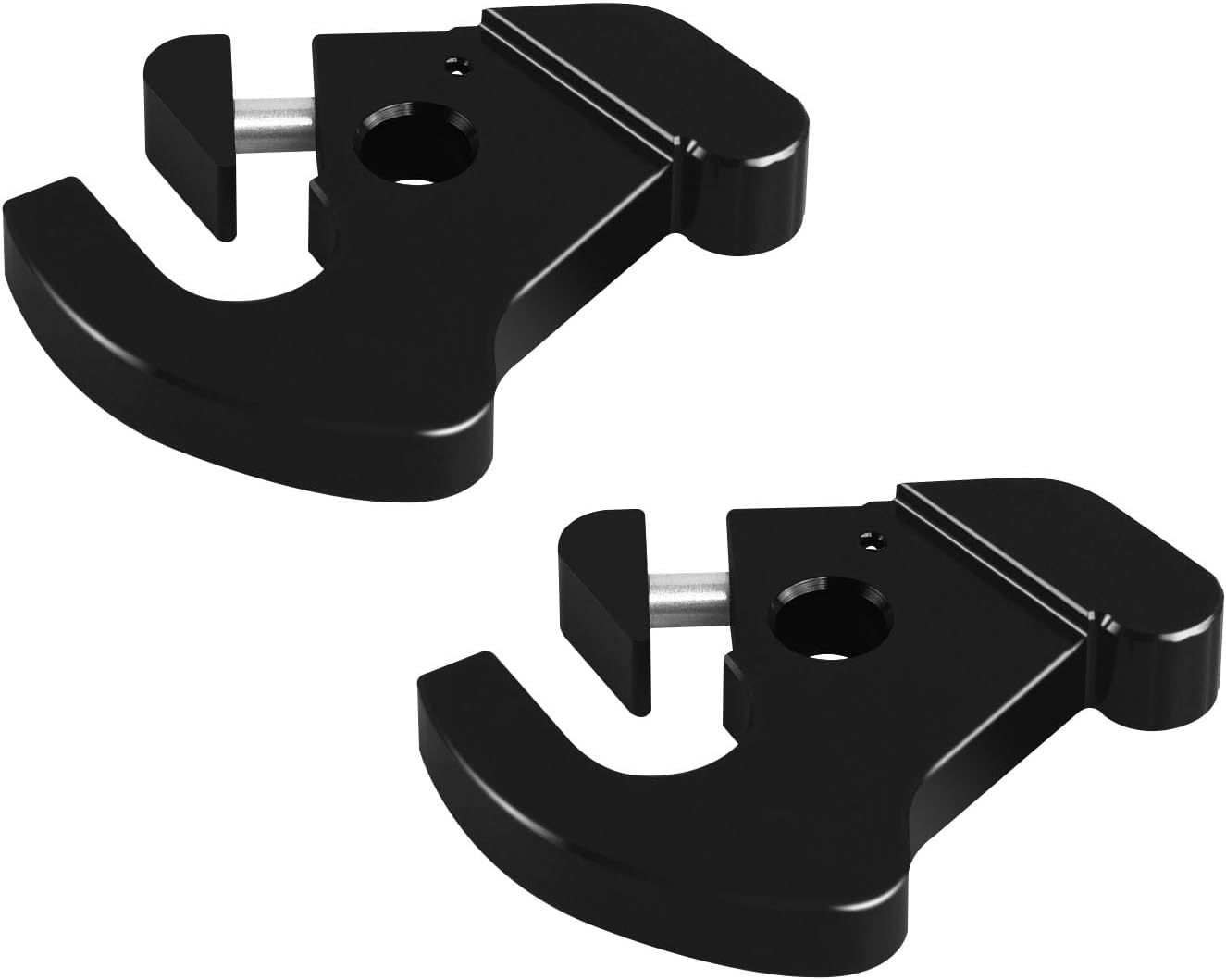 Quick Release Detach Hardware Luggage Rack Sissy Bar Latch Clips Side Plate Mounting Bracket Grommet for Harley Touring Electra Road Street Glide Road King Softail Dyna Sportster 1986-2024