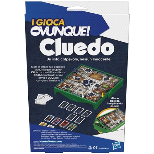 Family Card Games Cluedo Édition Voyage - vue 6