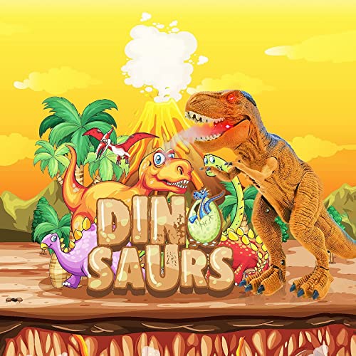 Hyrenee Remote Control Dinosaur Toy For Kids,Walking Dinosaur T-Rex Toy With Lights,Sounds & Spray, Realistic Walking Tyrannosaurus Rex Toy, Dinosaur Toys For Kids 3-5 5-7 #TOP5