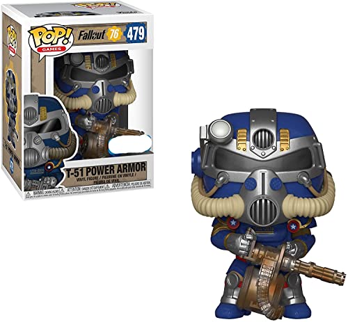 Sale Pop! Funko 479 Fallout 76 - Blue Tricentennial Power Armor (Walmart Exclusive)