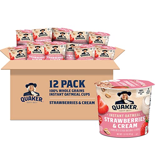 Quaker Strawberry & Cream Cups