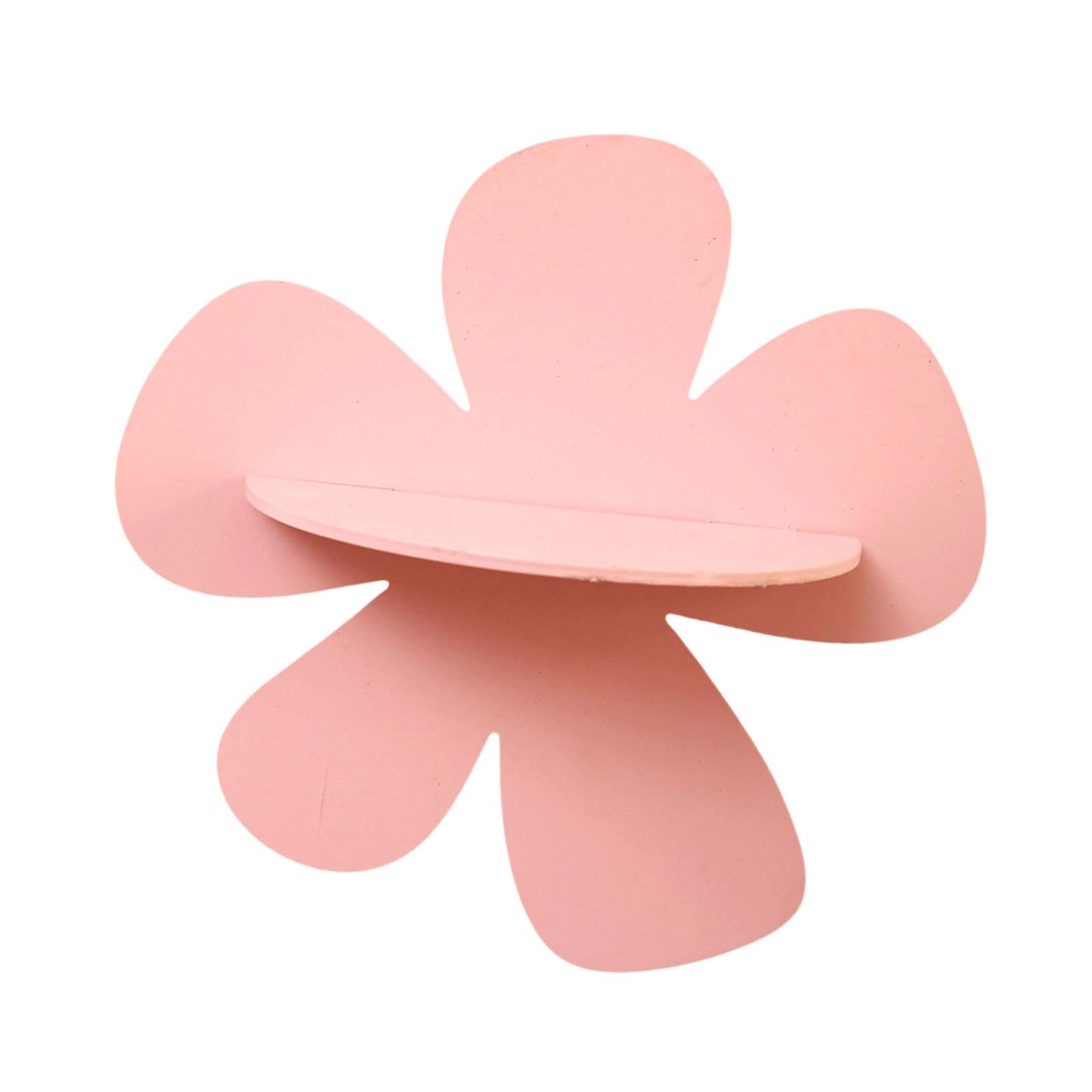 Étagère murale en bois rose pour apporter de la douceur à votre décoration de cuisine