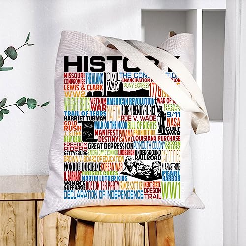 Bolso Tote de Lona para Maestra Divertido miniatura 5