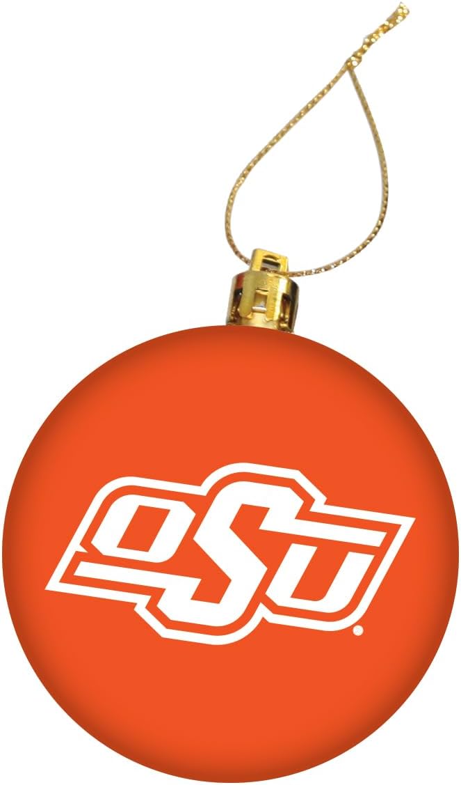 Oklahoma State University Holiday Christmas Ornament