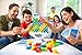 GALAXY GLOW Stacking Game 64PCS Balance Tower Blocks Game for Kids & Adults, Tetra Balance Board Family Party Tabletop Game, 2+ Player Stacking Building Blocks Toy for Home Travel