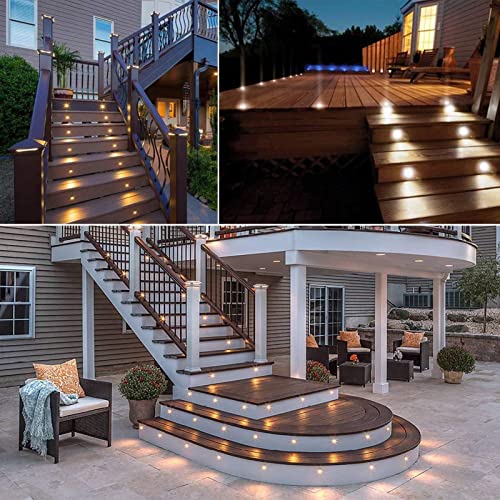 Luces LED para cubierta en terrazas y patios con luz cálida de 2800K 5