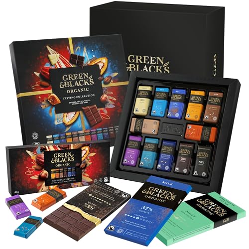 Green & Black's Chocolate Lovers Collection Gift Box Hamper - Large including G&B Tasting Collection