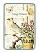 Cavallini Papers 12 Assorted Flora and Fauna Glitter Greetings