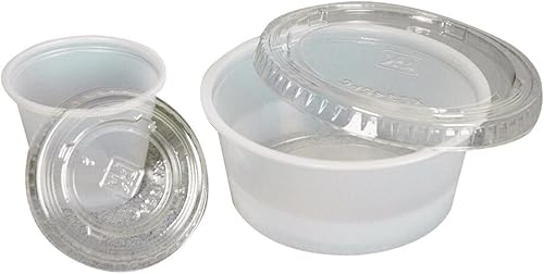 Fabri-Kal 3.25 oz Art Utility Cup Tapas - Paquete de 125