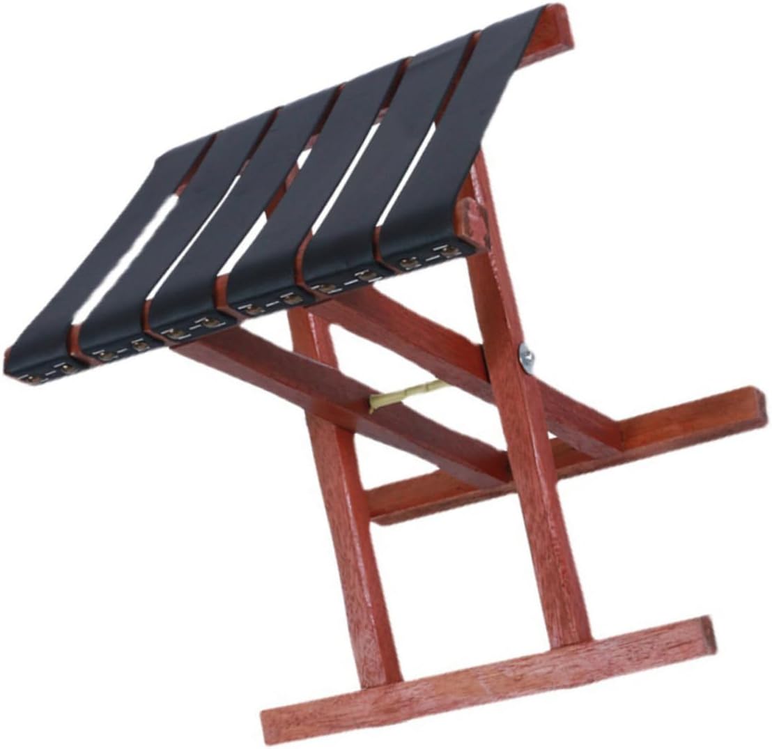 GANAZONO Portable Folding Stool for Camping Lightweight Outdoor Bench Compact and Fishing Chair Space-Saving Design for Beach and Garden Activities